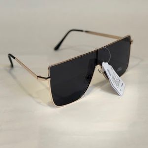 Black and gold sunglasses